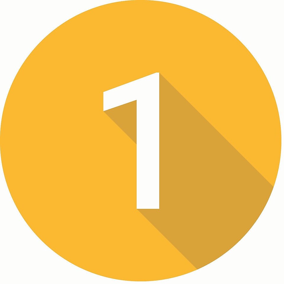 one