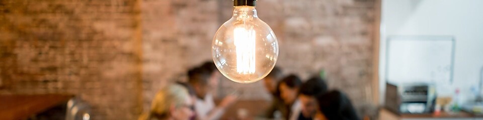 Meeting with bulb