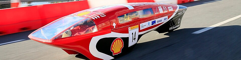 car on track