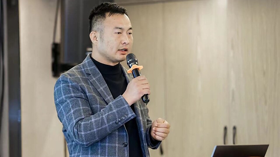 创志道2023级学员代表姚斌分享创业经历