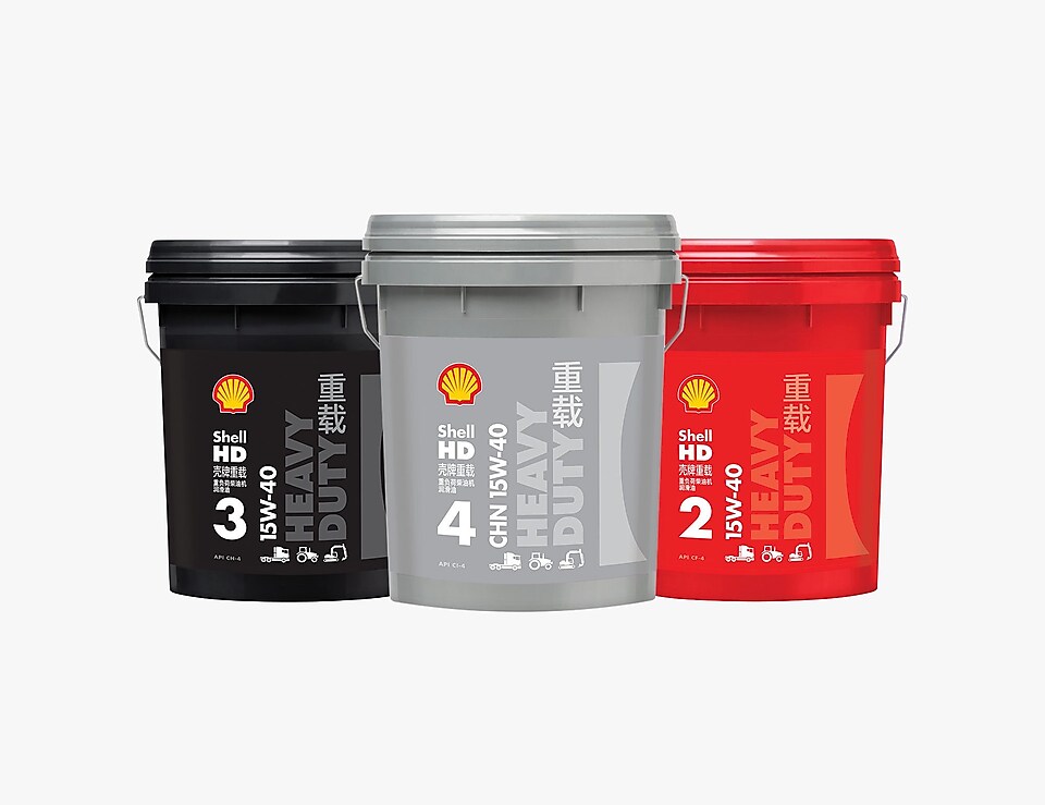 Shell HD 开云重载系列机油主要包含三大产品
